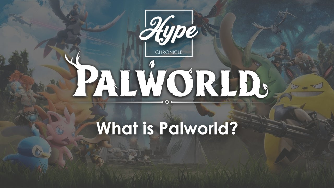 A featured image for an article which talks all there is about Palworld, the latest, and currently the most popular survival action-adventure game