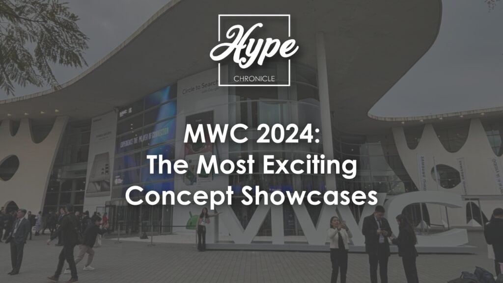 A featured image for an article which talks about the coolest concepts showcased at MWC 2024