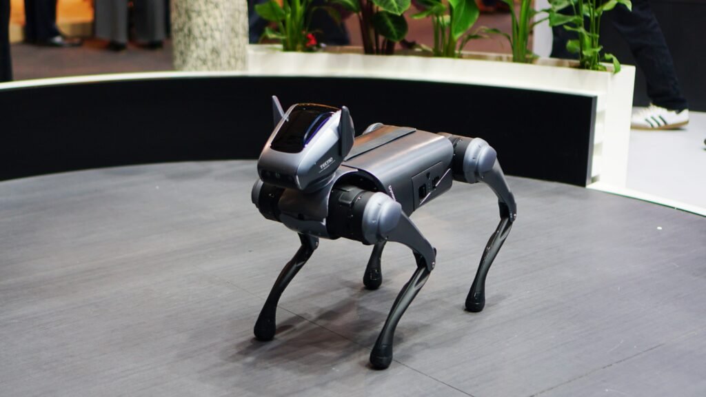 A picture of TECNO Dynamic 1 at MWC 2024